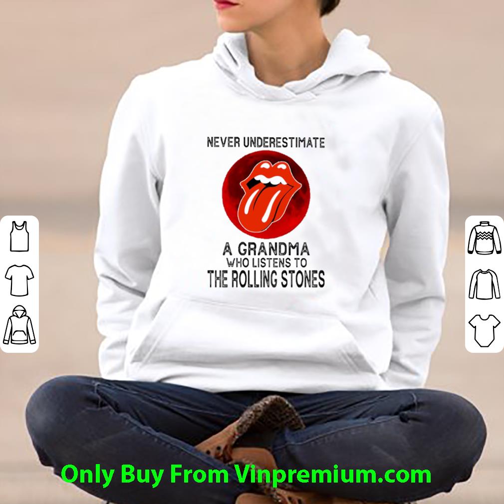 Top Sunset Never Underestimate A Grandma Who Listens To The Rolling Stones shirt 10 Top Sunset Never Underestimate A Grandma Who Listens To The Rolling Stones shirt