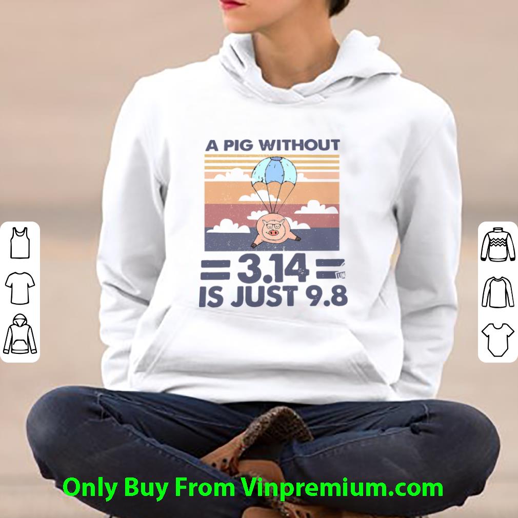 Hot A Pig Without 3.14 Is Just 9.8 Vintage shirt