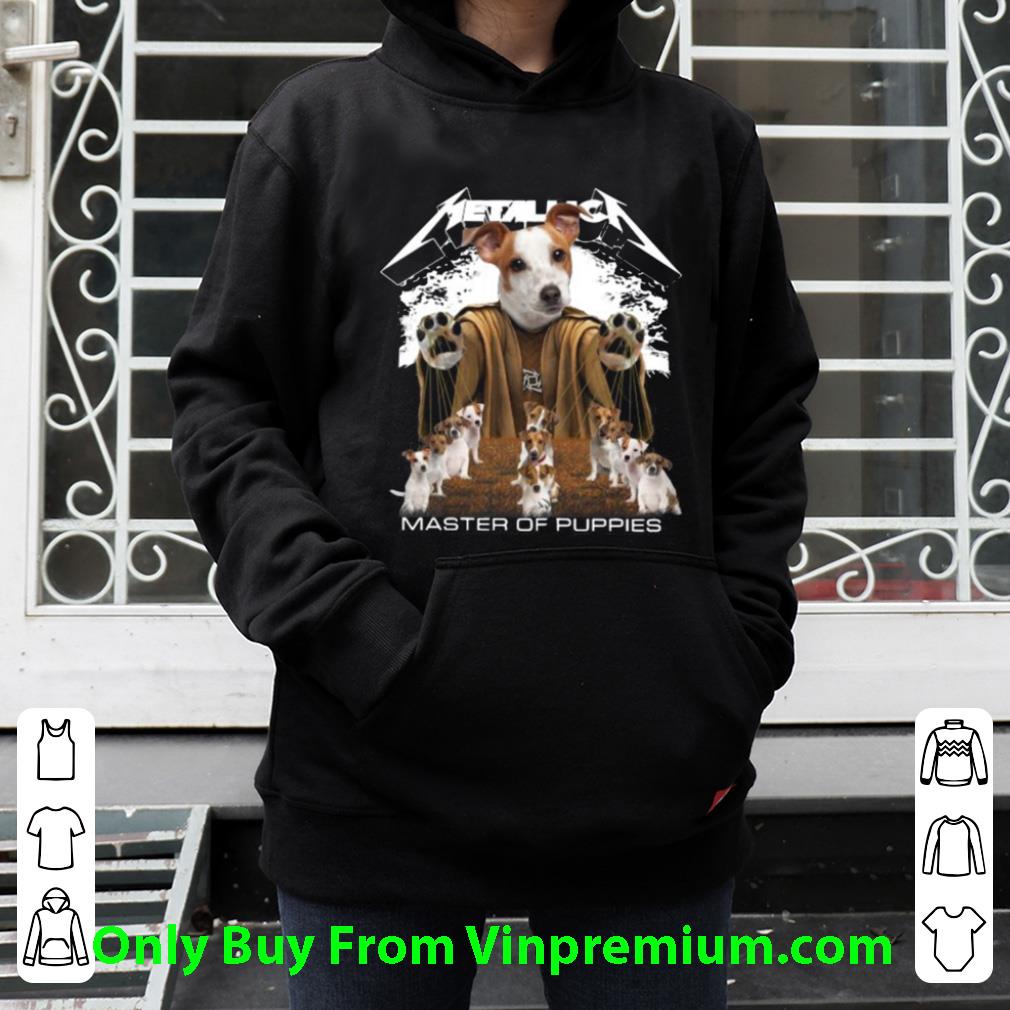 Hot Russell Terrier Metallica Master Of Puppies shirt