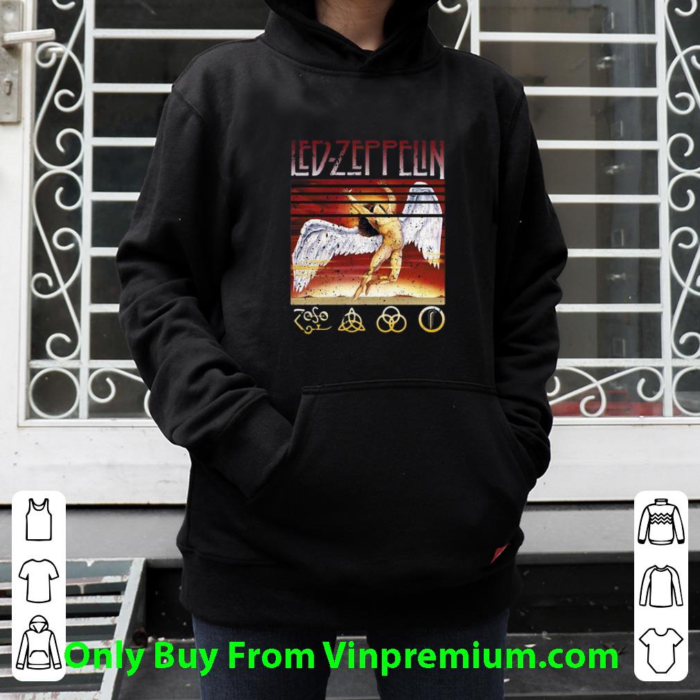 Awesome Led Zeppelin Swan Song Symbols shirt
