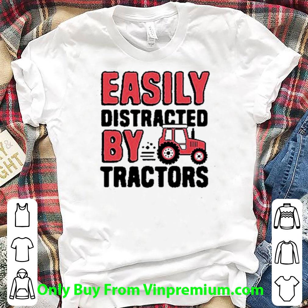 Premium Farmer Easily Distracted By Tractors shirt 6