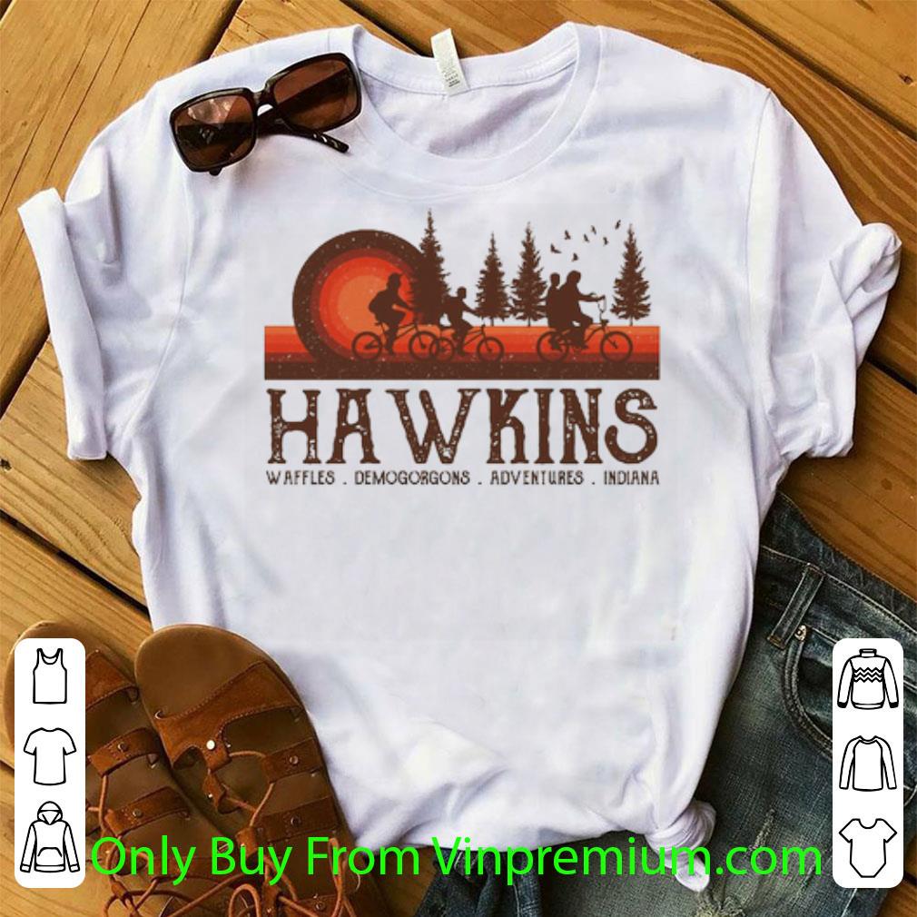 Top Hawkins Waffles Demogorgons Adventures Indiana Stranger Things shirt 6