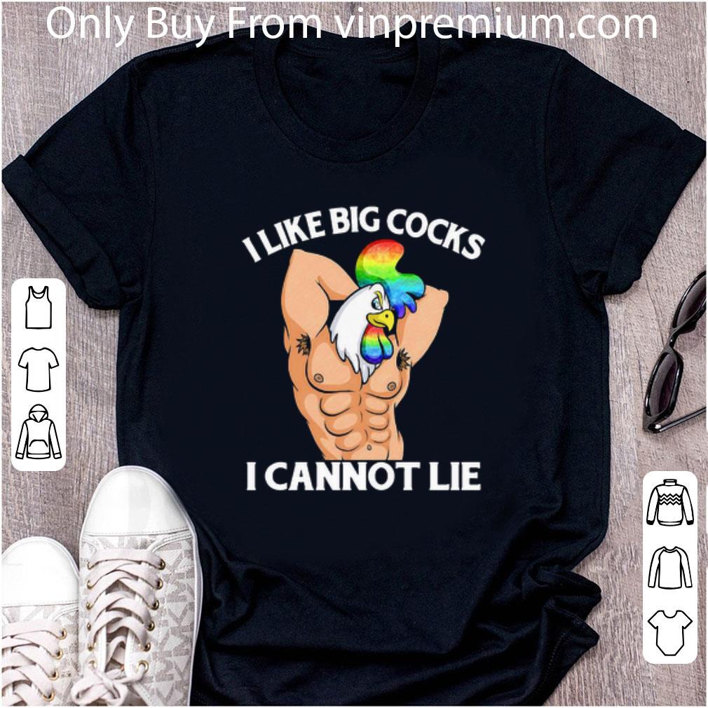 Awesome I Like Cockes I Cannot Lie Chicken Lgbt shirt 6