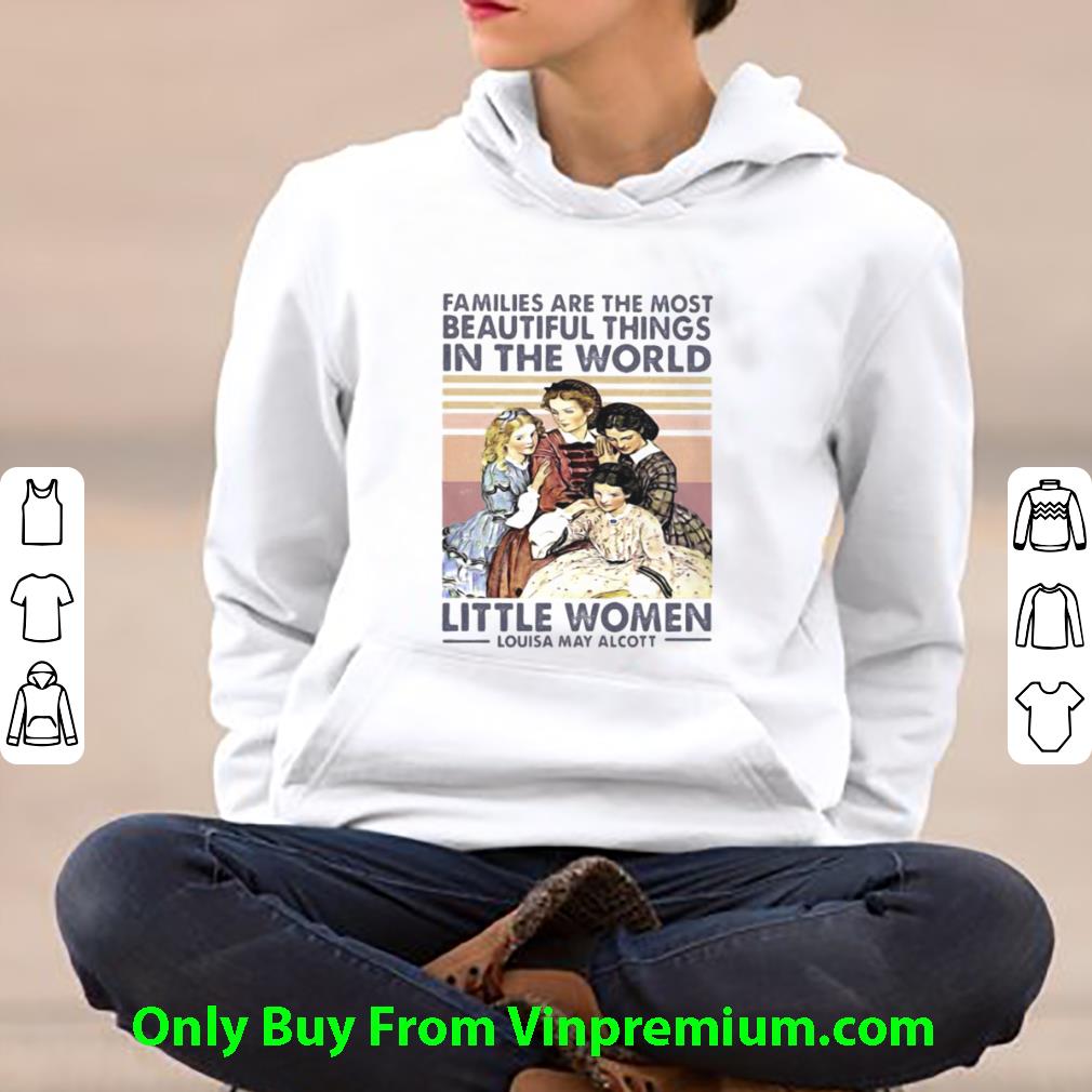 Original Vintage Families Are The Most Little Women Louisa May Alcott shirt