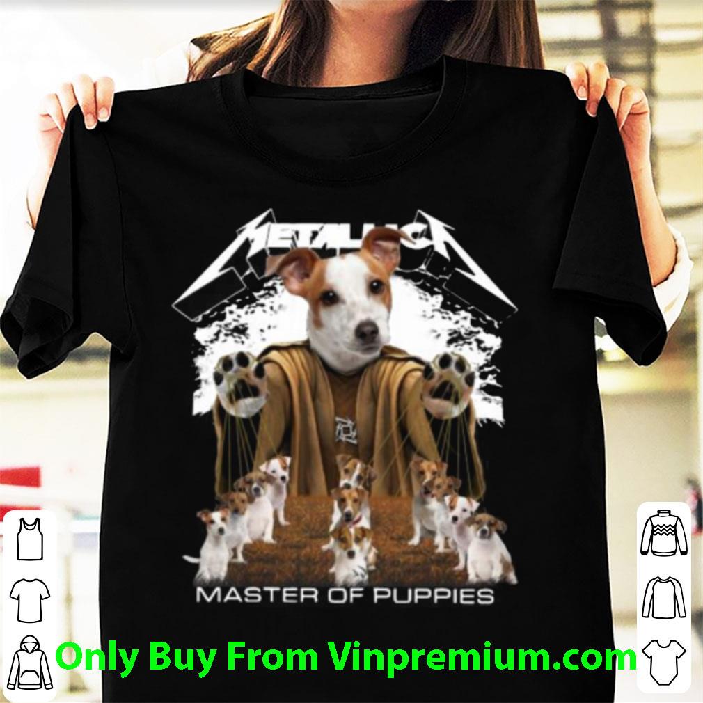 Hot Russell Terrier Metallica Master Of Puppies shirt 7