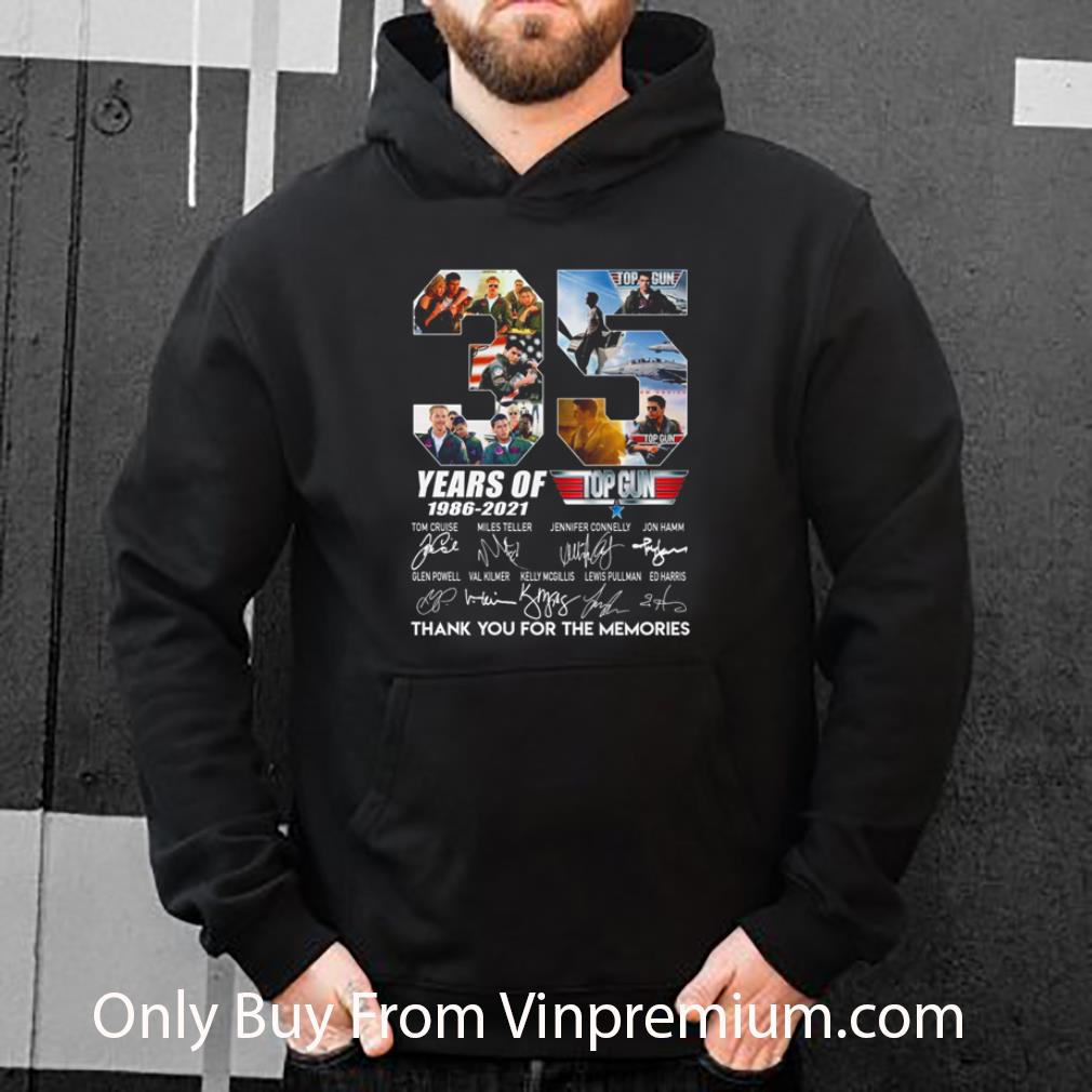 Official 35 Years Of Top Gun 1986-2021 All Characters Signatures shirt 10 Official 35 Years Of Top Gun 1986-2021 All Characters Signatures shirt