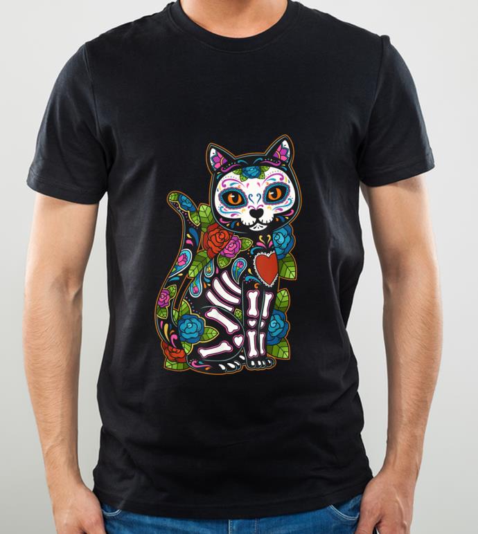 Premium Cat Sugar Skull Mexico Calavera Dia De Los Muertos Halloween shirt 10 Premium Cat Sugar Skull Mexico Calavera Dia De Los Muertos Halloween shirt