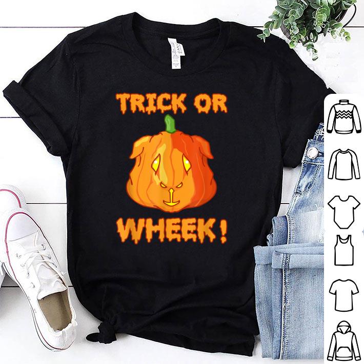 Hot Guinea Pig Trick or Wheek Jack-o'-lantern Pumpkin Halloween shirt 7
