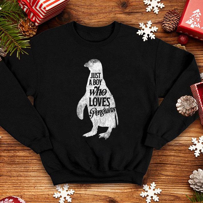 Pretty Just A Boy Who Loves Penguins Penguin Costume shirt
