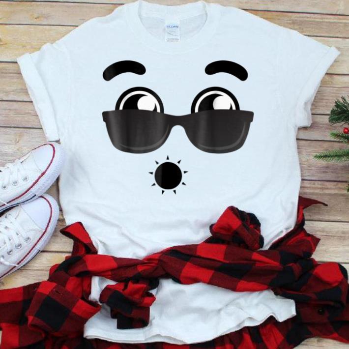 Awesome Halloween Emojis Costume Emoticon Surprised Sunglasses shirt 7