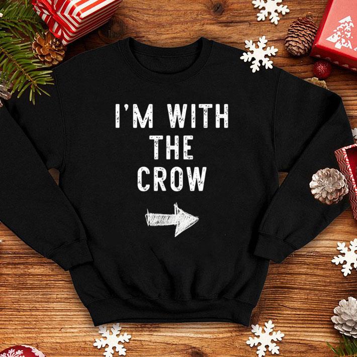 Hot I'm With The Crow Costume Halloween Matching Couple shirt