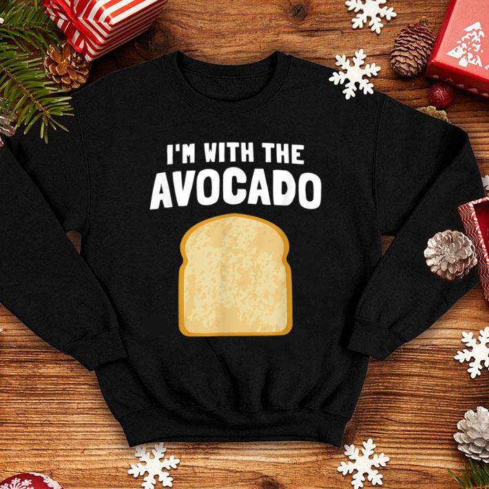 Awesome Im With The Avocado Toast Couples Halloween Costume Matching shirt