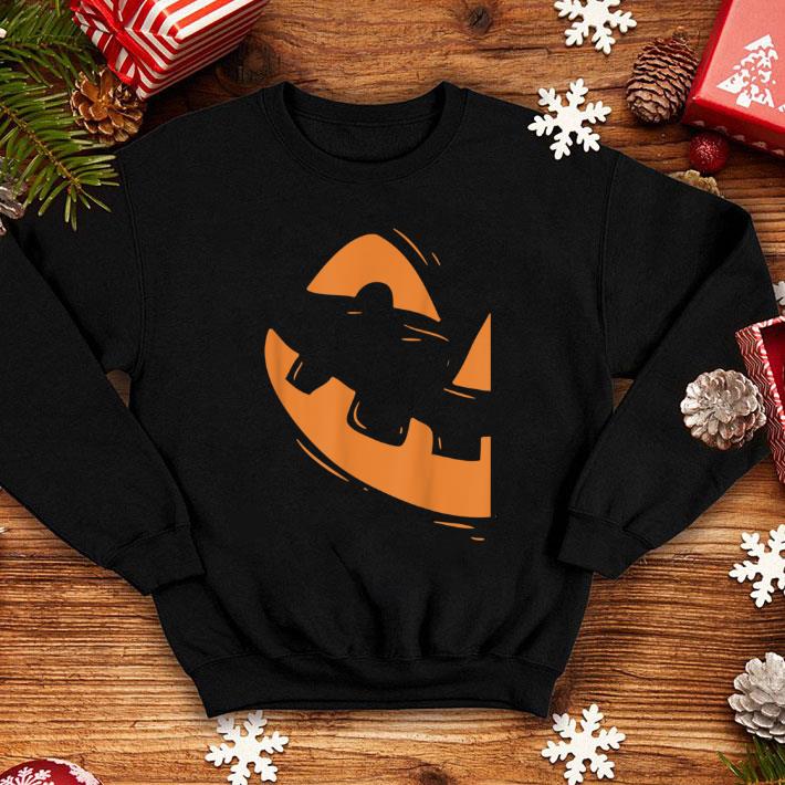 Official Jack-O-Lantern Pumpkin Face Halloween Matching Couple shirt