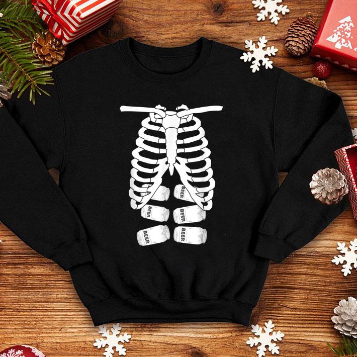 Original Skeleton Rib Cage Six Pack Beer Halloween Costume shirt