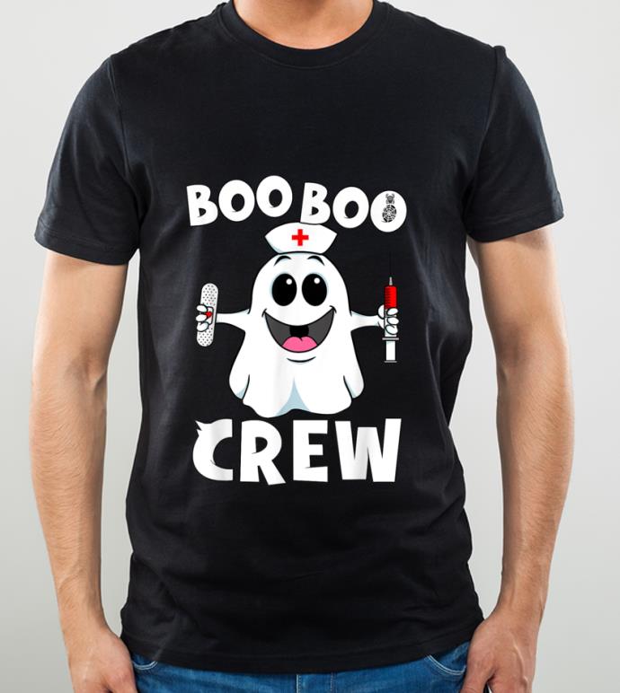 Nice Boo Boo Crew Nurse Ghost Funny Cute Halloween Costume shirt