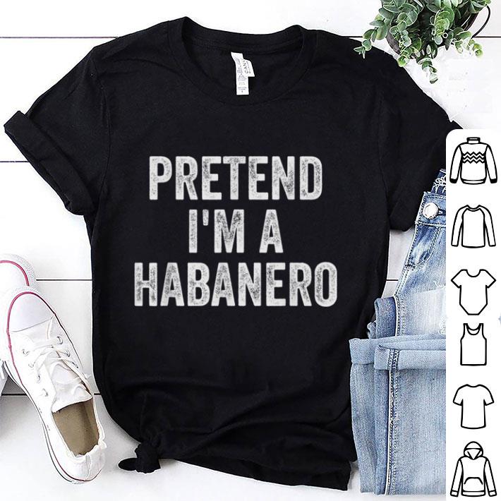 Awesome Lazy Halloween Costume Pretend I'm A Habanero shirt 6