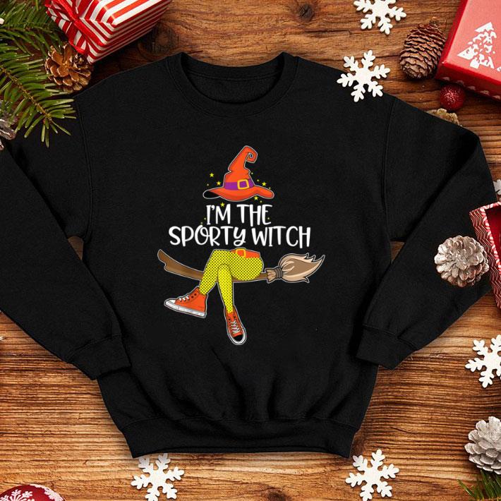 Great Im the Sporty Witch Halloween Matching Group Costume shirt