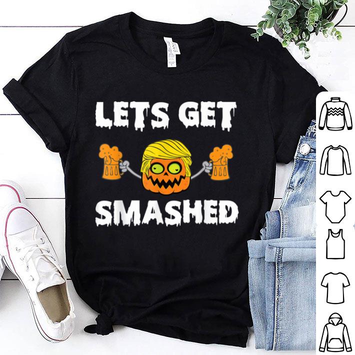 Original Let's Get Smashed Pumpkin Get Smashed Halloween shirt 6