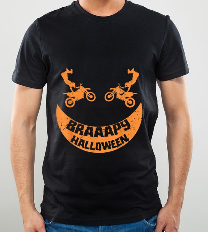 Top Braaapy Halloween Costume Motorcross Dirt Bike shirt