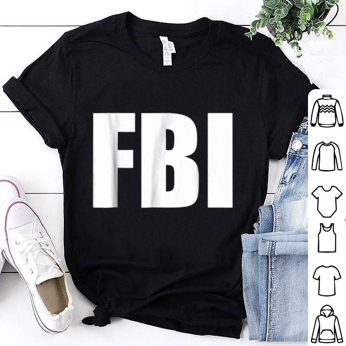 Premium FBI Replica Agent Inspector Funny Halloween Costume shirt 7