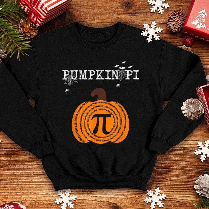 Top Pumpkin Pi Halloween Maths For Kids Teacher shirt