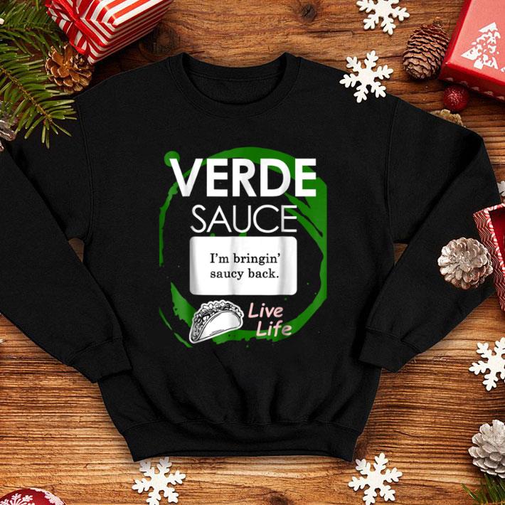 Premium Taco Sauce Verde Halloween Costume shirt