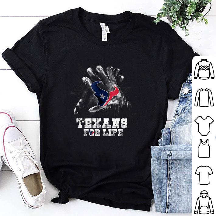 Great Halloween Football Handshake Houston-Texan For Life Fan shirt 6
