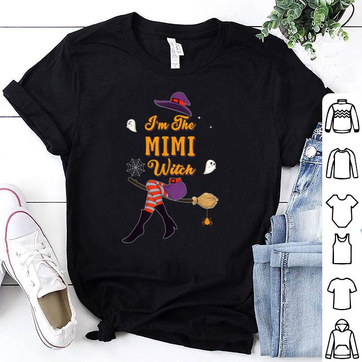 Premium I'm The Mimi Witch Halloween Group Costume shirt 6