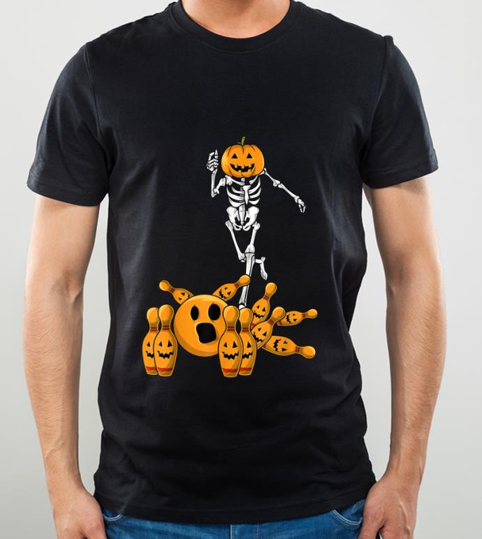 Official Bones Skeleton Halloween Bowling Bowler shirt 10 Official Bones Skeleton Halloween Bowling Bowler shirt