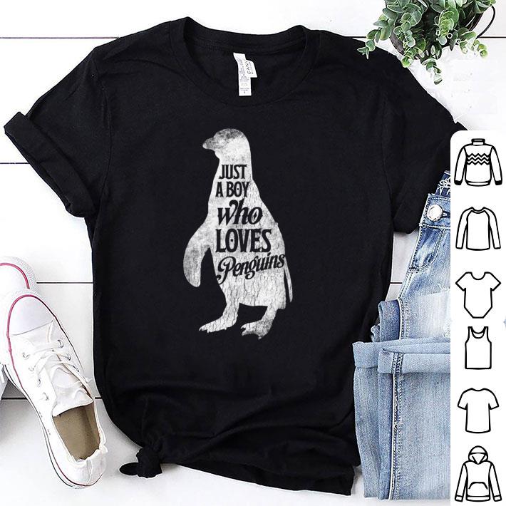 Pretty Just A Boy Who Loves Penguins Penguin Costume shirt 6