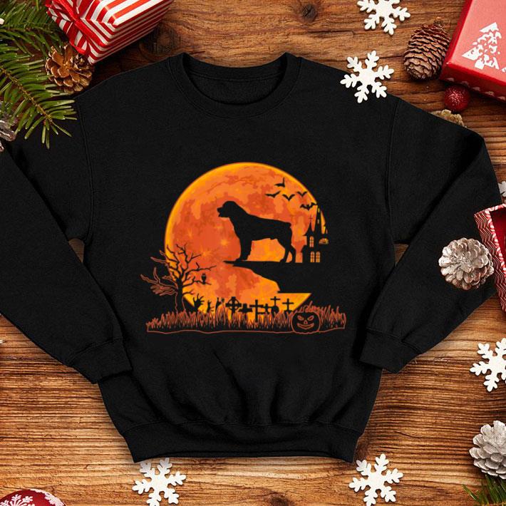 Official Halloween Rottweiler Dog Moon Costume shirt