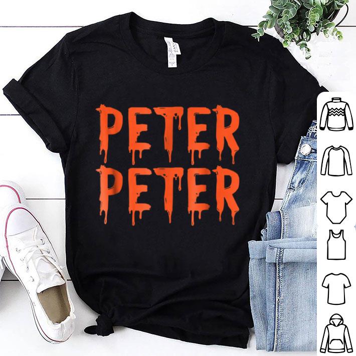 Great Peter Peter Pumpkin Eater Couples Halloween Costume shirt 7