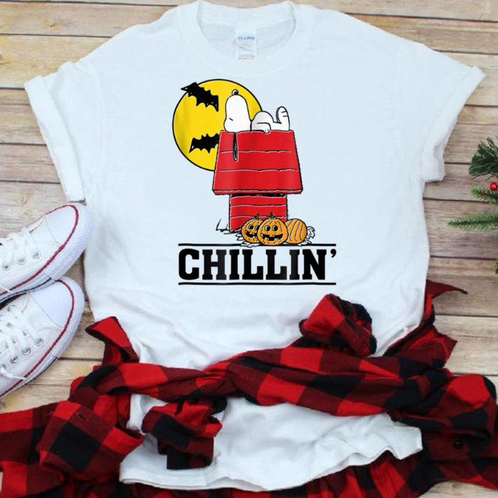 Great Peanuts Snoopy Chillin' Halloween Style shirt 7