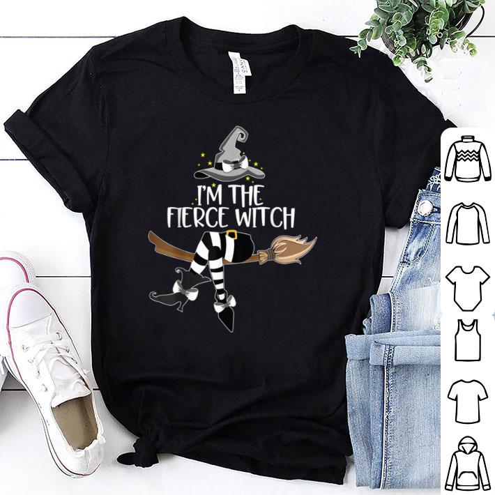 Awesome Im the Fierce Witch Halloween Matching Group Costume shirt 7