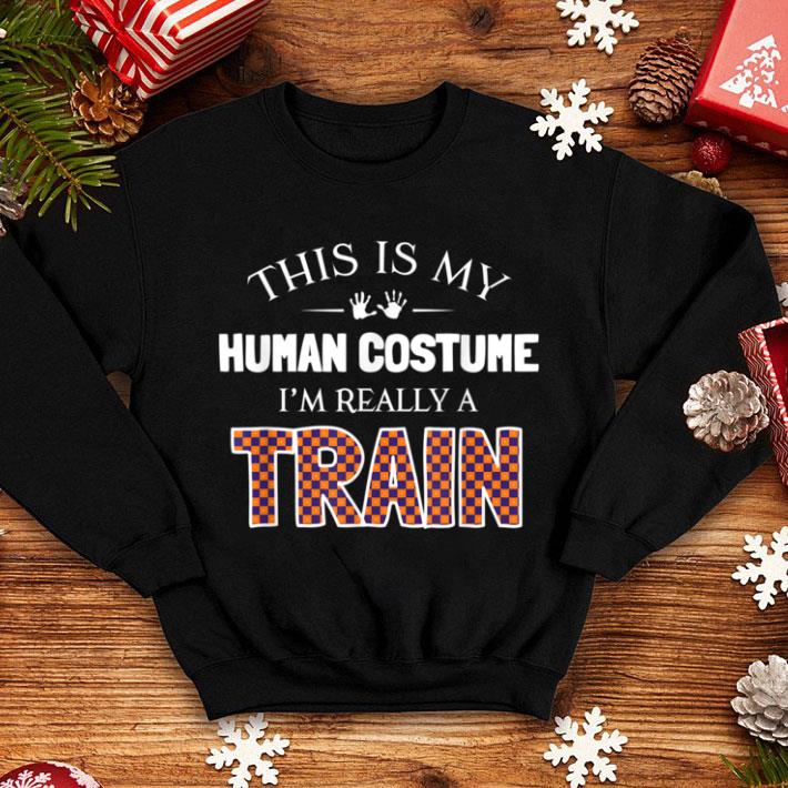 Pretty Train Halloween Costumes Funny I'm Really A Train shirt 10 Pretty Train Halloween Costumes Funny I'm Really A Train shirt