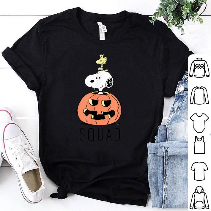 Top Peanuts Halloween Snoopy and Woodstock Squad shirt 7