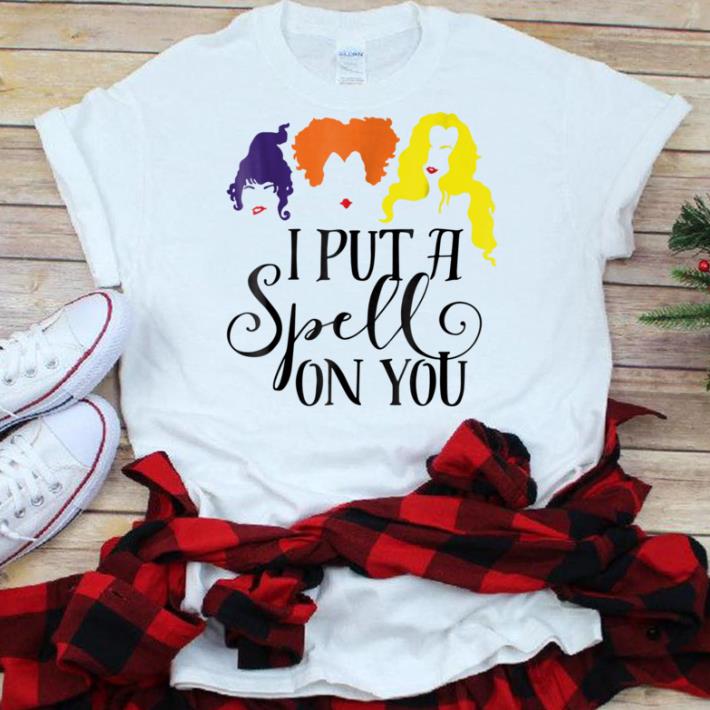 Nice I Put A Spell On You Funny Halloween Costume shirt 7