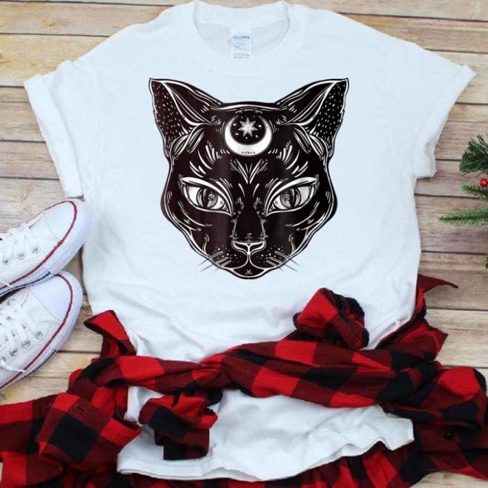 Original Black Cat Halloween Boho - Gothic Witchcraft Tattoo shirt 6