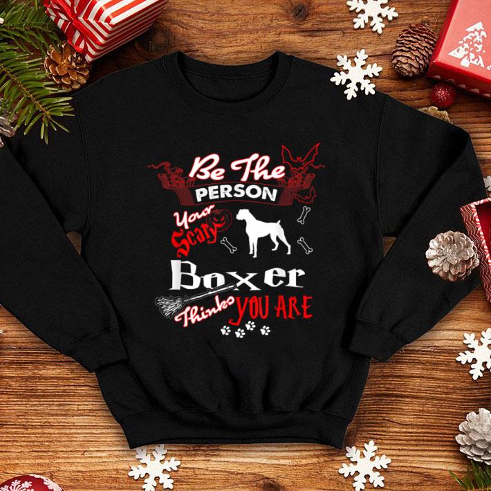 Awesome Halloween Costume Your Scary Boxer Dogs shirt