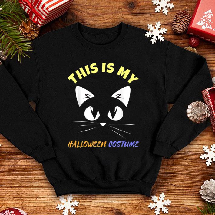 Premium This Is My Halloween Costume Cat Girls & Women shirt