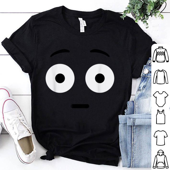 Hot Flushed Face Embarrassed Emojis Emoticon Halloween Costume shirt 6