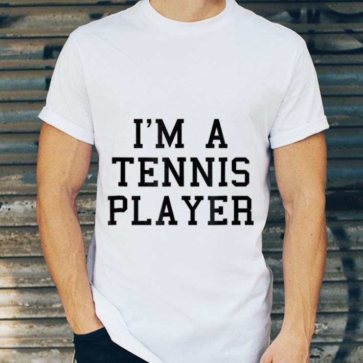 Top I'm A Tennis Player Funny Halloween Costume shirt