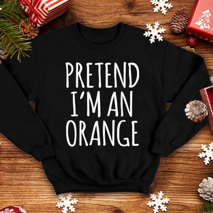 Official Lazy Funny Halloween Costume - Orange Fruit shirt