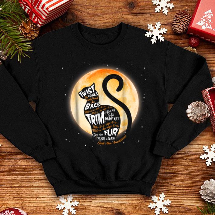 Official Halloween Black Cat Quote Spell Thackery Binx Cat shirt