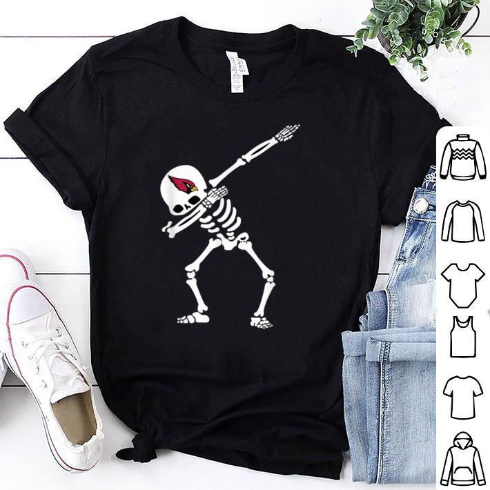 Official Halloween Dabbing Skeleton Football Team Arizona-Cardinal shirt 7