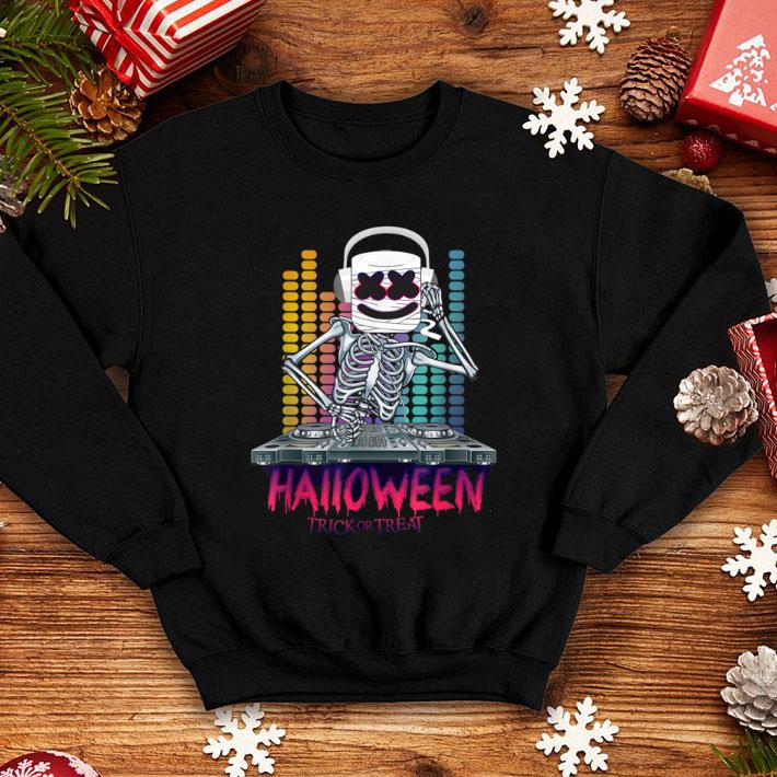 Nice Halloween dancing dj goofy marshmallow face for clubbing shirt 10 Nice Halloween dancing dj goofy marshmallow face for clubbing shirt