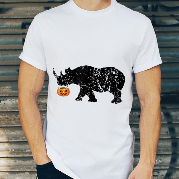 Awesome Vintage Rhino Costume Pumpkin Halloweens Mom Dad shirt 10 Awesome Vintage Rhino Costume Pumpkin Halloweens Mom Dad shirt