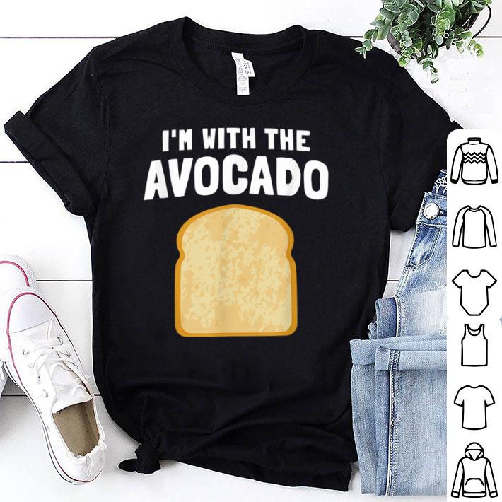 Awesome Im With The Avocado Toast Couples Halloween Costume Matching shirt 6
