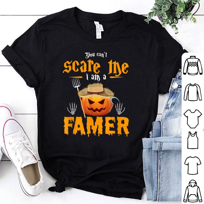 Official You Cant Scare Me I Am A Farmer - Halloween Costume shirt 7