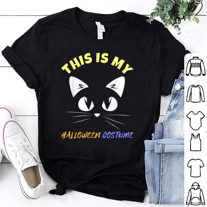 Premium This Is My Halloween Costume Cat Girls & Women shirt 7